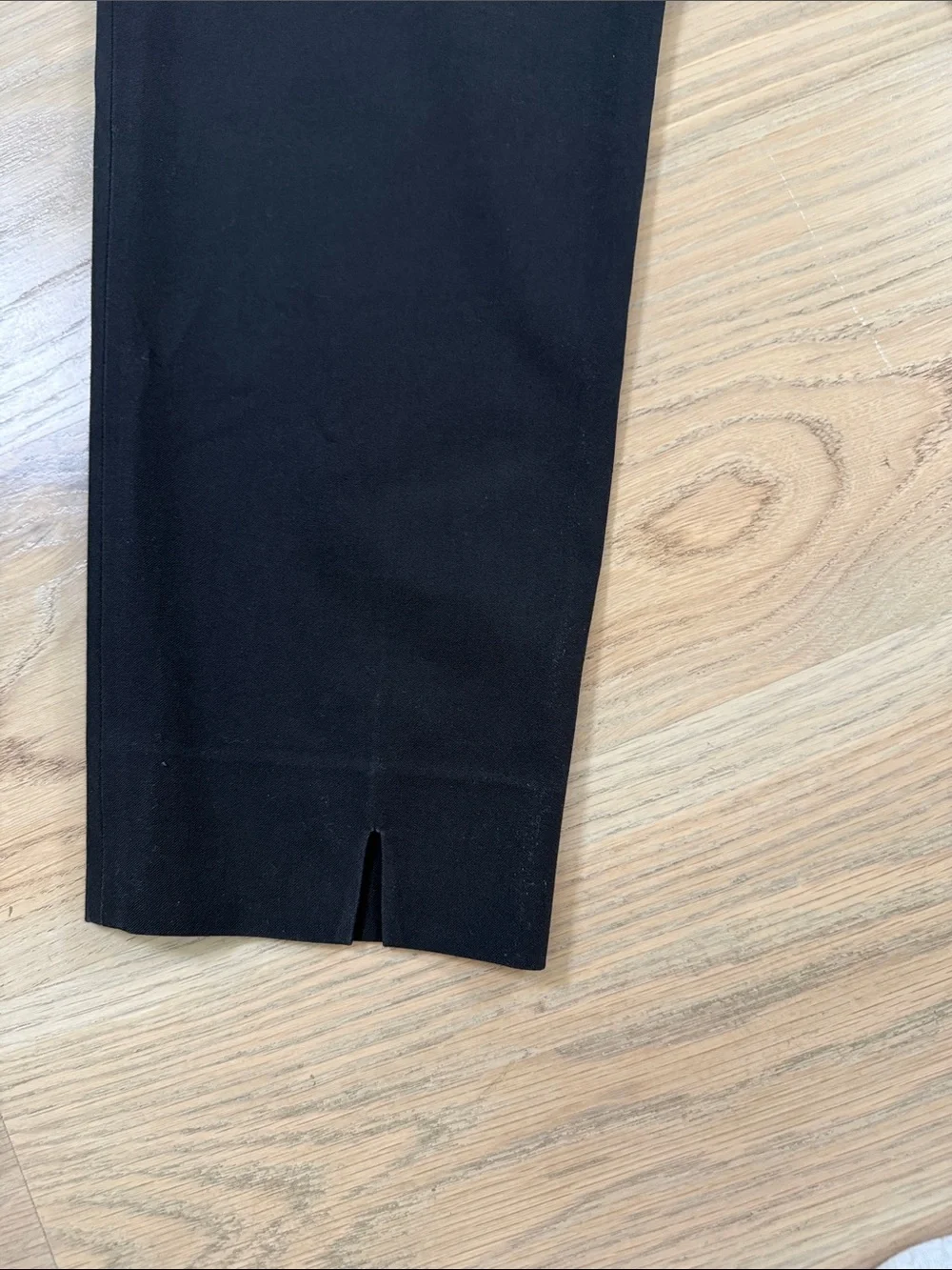 Piazza Sempione Audrey Black Slim Ankle Trousers Italian 40 US 4